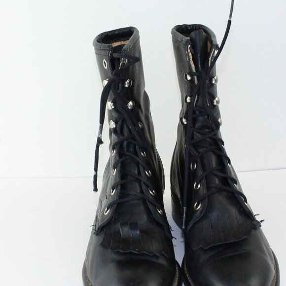 Laredo Kiltie Roper Western Boots (7.5 US) - Picture 2 of 11
